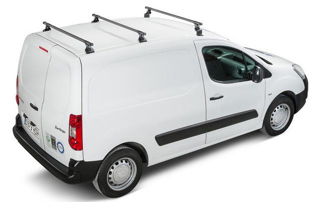 Barras Techo Apto para Citroen Berlingo 3 Corto desde Año 2018 Plata