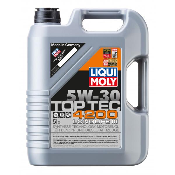 Liqui Moly 8973 - Top tec 4200 5W30 5 litros - Repuestos Canal