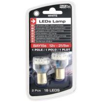 SUMEX LED1221 - lámpara led 12v 1 polo blanca blister