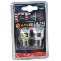 SUMEX LEDA221 - lámpara led 12v 21/5w amber