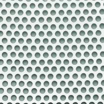 SUMEX RAF1500 - rejilla aluminio "round type" 33x100cm. plata