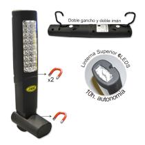 JBM 51889 - PORTATIL TALLER 24+6 LEDS C/BATERIA