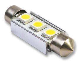 Bottari 17882 - Lámpara de led de plafón de 36mm. Con Canbus C5W 12V.