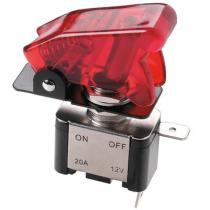SUMEX 2404286 - interruptor top gun rojo con led rojo