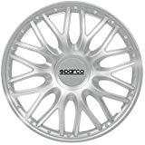 Sparco SPC1696SV - Tapacubos Sparco Roma plata 16''''