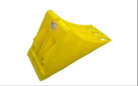 Canal Accesorios 006076 - Calzo rueda amarillo plástico unidad R46 homologado DIN76051