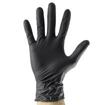 JBM 54151 - GUANTES NEGROS DESECHABLES DE NITRILO T M